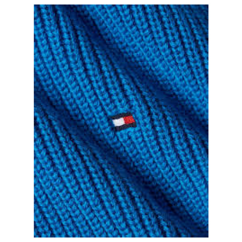 TOMMY HILFIGER CO CARDIGAN STITCH FUNNEL-NK SWT